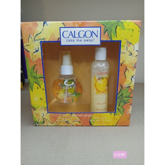 Vintage Calgon Hawaiian Ginger Body mist & Lotion Gift Set, VINTAGE - Picture 1 of 5